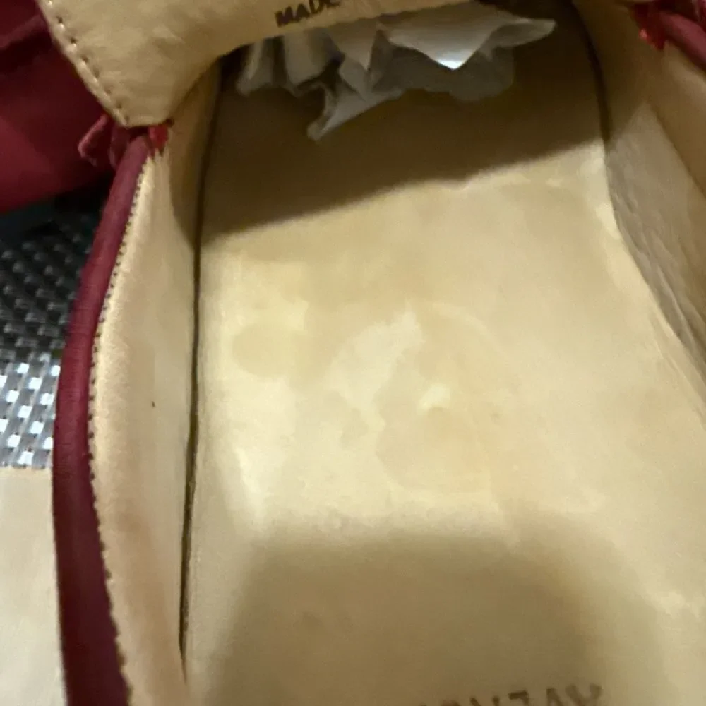 Saks Fifth Avenue Burgundy Suede  Driving Loafers Men’s Shoes Slip On Size 12M